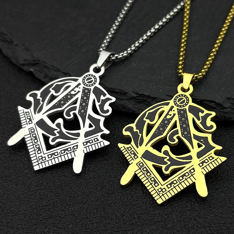 Colar Maçonaria em Aço G