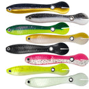 10 unidades - Isca biónica de Loach 2g/6g, Isca de silicone macio com cauda oscilante, Mini Isca Artificial Wobbler para pesca no mar, Isca para Lúcio e Robalo