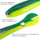 10 unidades - Isca biónica de Loach 2g/6g, Isca de silicone macio com cauda oscilante, Mini Isca Artificial Wobbler para pesca no mar, Isca para Lúcio e Robalo
