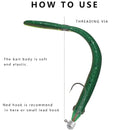 10 unidades - Isca biónica de Loach 2g/6g, Isca de silicone macio com cauda oscilante, Mini Isca Artificial Wobbler para pesca no mar, Isca para Lúcio e Robalo